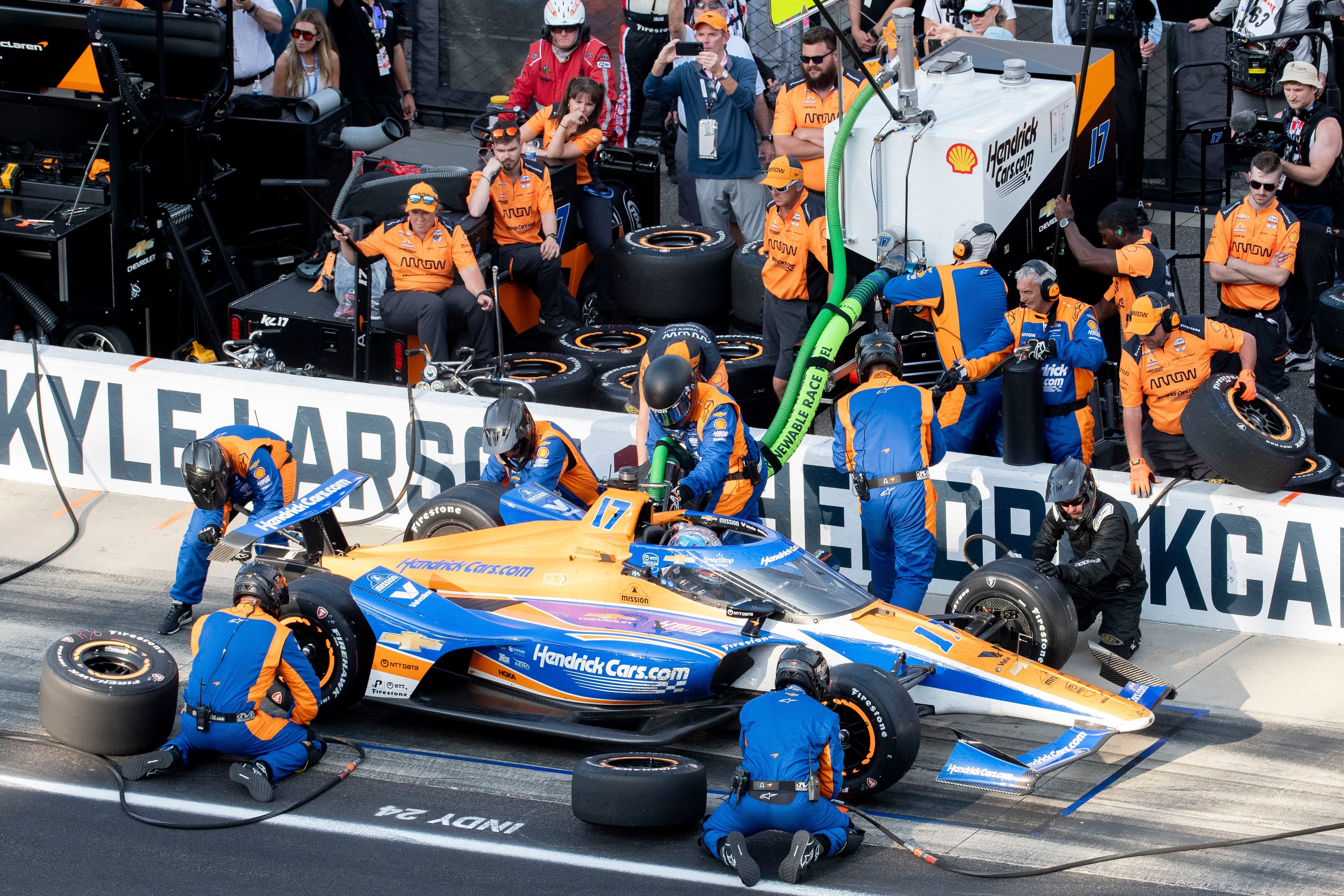 Kyle Larson Indy 500- Syndication: The Indianapolis Star - Source: Imagn